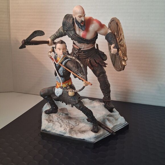 God of War Kratos Atreus Action Figure Collectible Model 1/10 Scale 6" - Picture 1 of 10